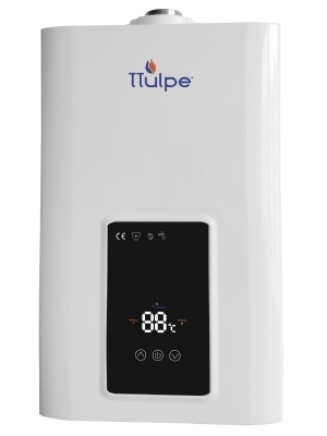 Chauffe-eau instantan, tanche  ventouse, temprature constante, 13 LPM gaz naturel