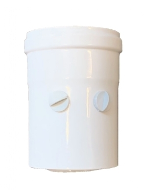 Manchon de raccordement concentrique pour le montage d'un conduit de fume droit sur le TTulpe C-Meister 13