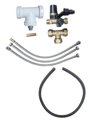 Kit pratique pour brancher votre chauffe-eau Trs complet.